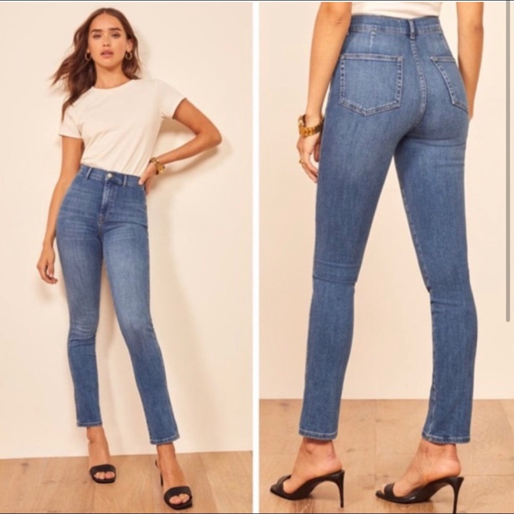 Reformation High And Skinny Jean